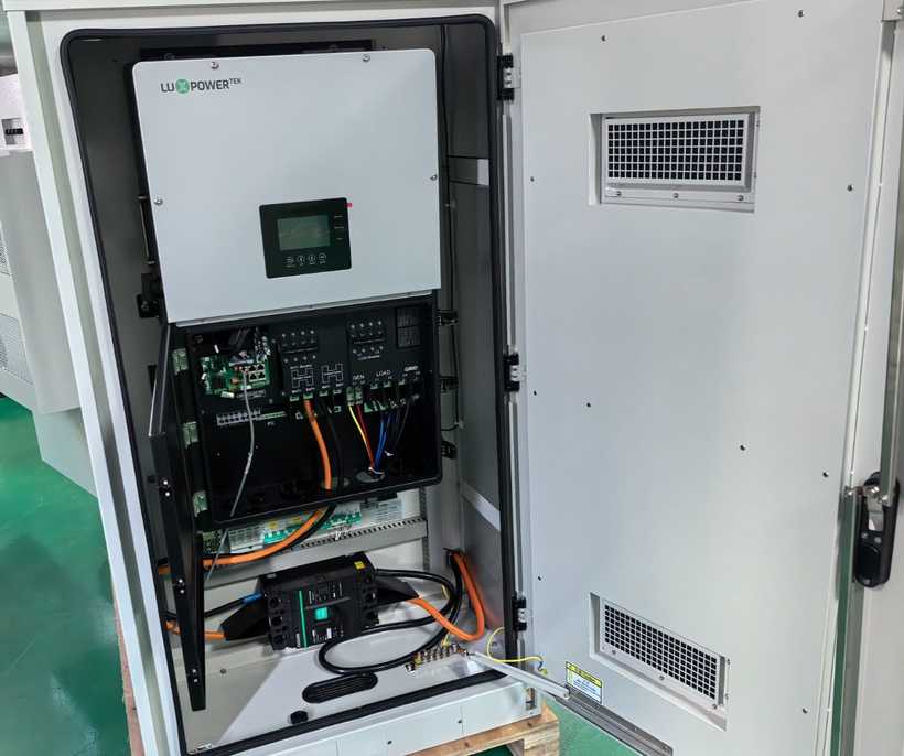 Lithi-Volt Self-Contained BESS 57.6KWH 12KW LiFePO4 Solar Battery System for Outside Installation product picture 4
