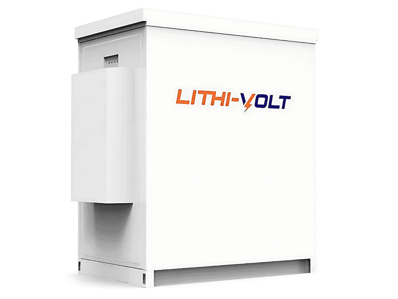 Lithi-Volt Self-Contained BESS 57.6KWH 12KW LiFePO4 Solar Battery System for Outside Installation product picture 0